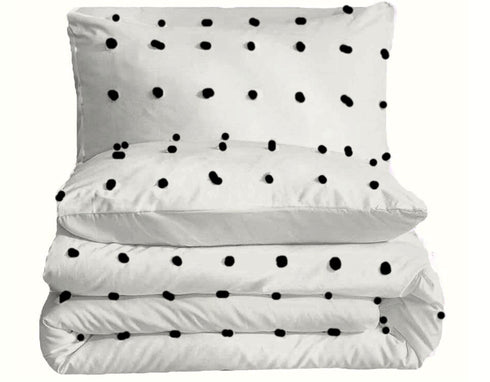 The White Moss Desert Rose Microfiber Winter Comforter With Pillow Covers